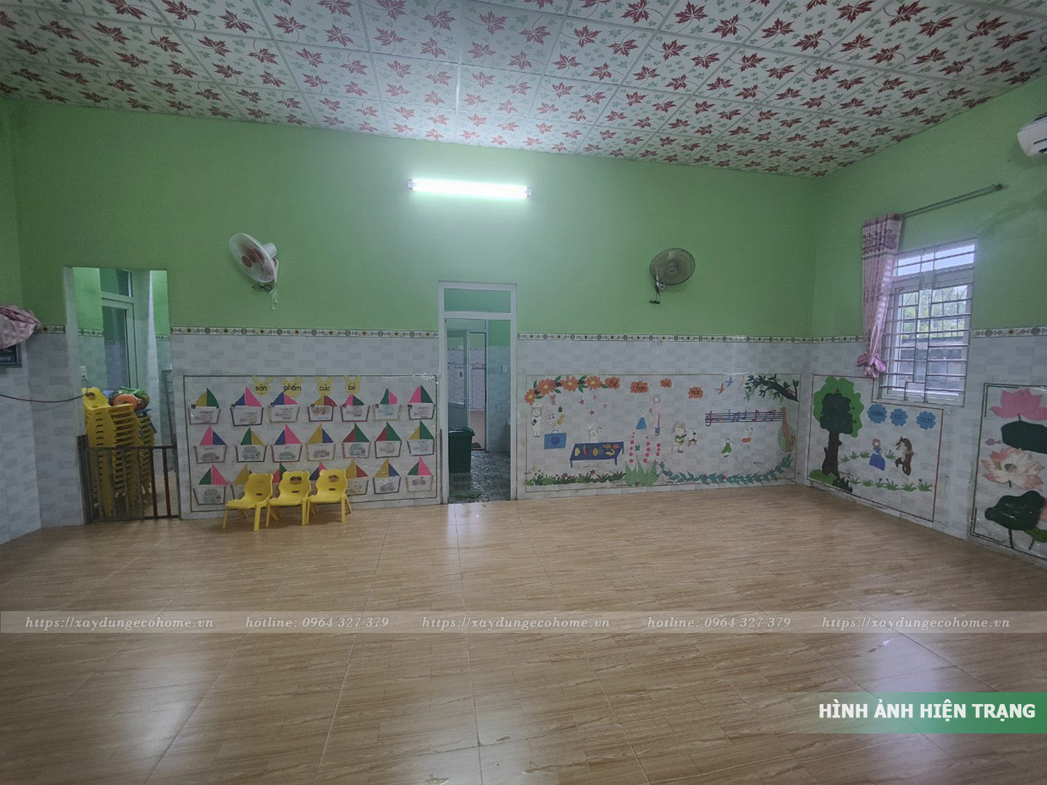 Thiết kế lớp nhà trẻ Bamboo