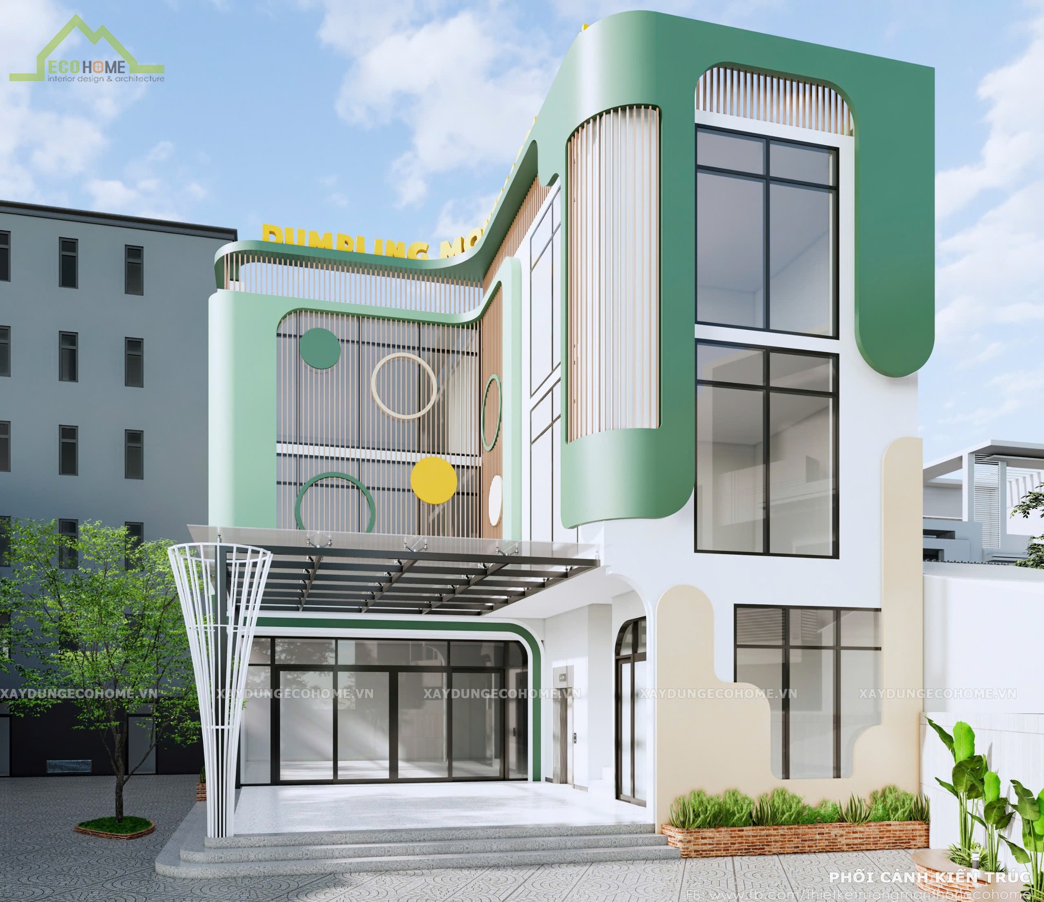 Thiết kế trường mầm non tại thành phố Thanh Hóa