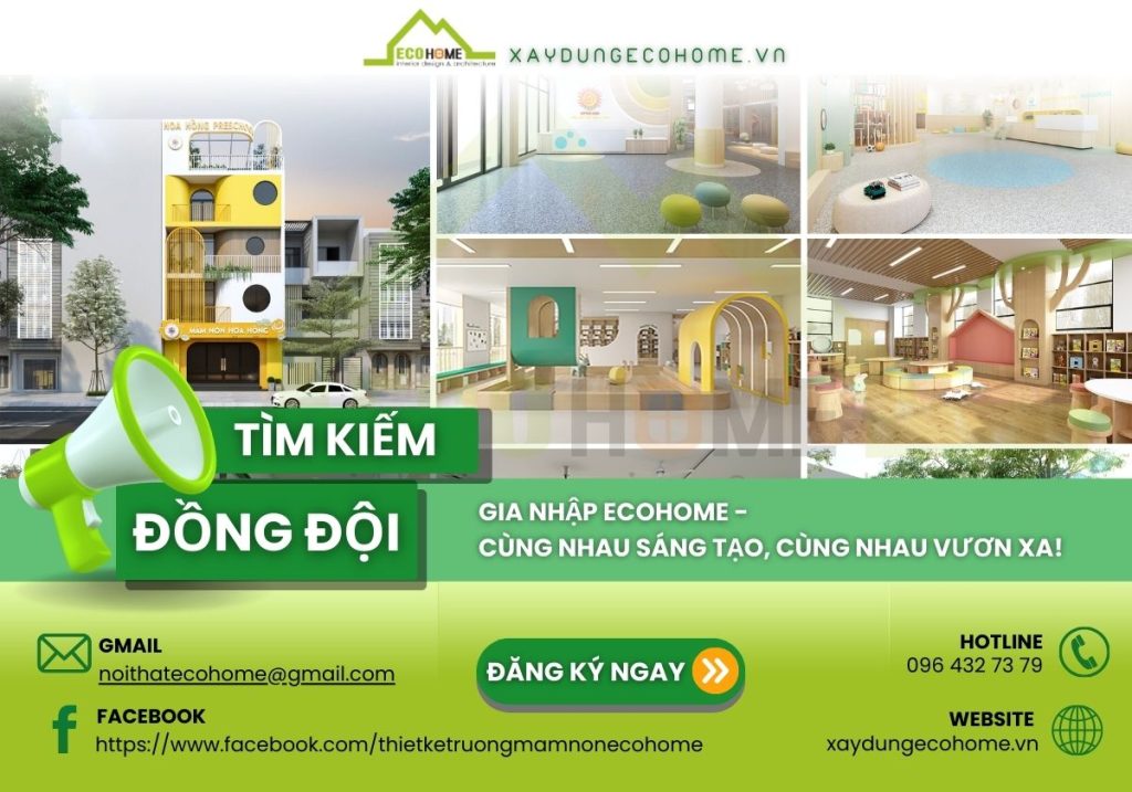 thiết kế trường mầm non