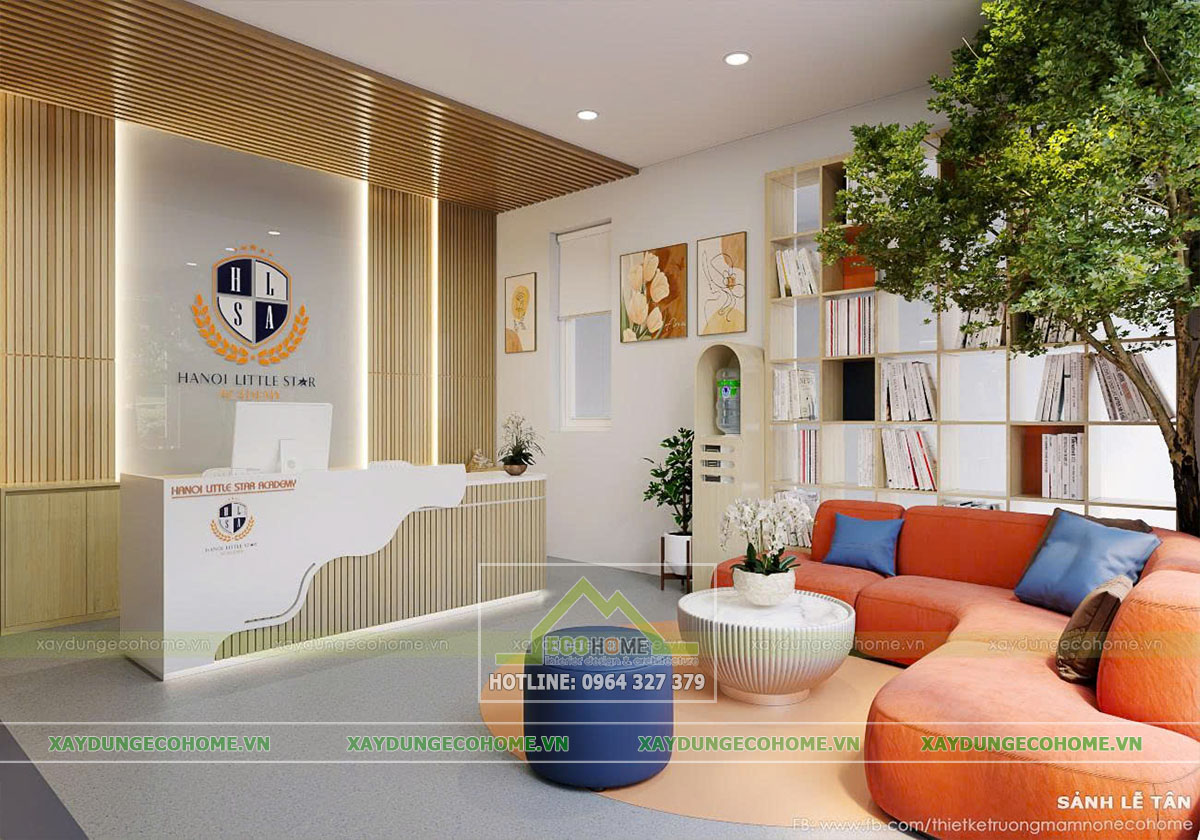 Mẫu thiết kế trường mầm non