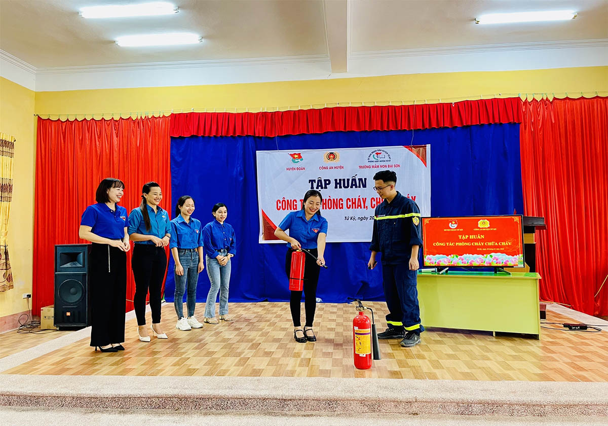 Phòng cháy chữa cháy trường mầm non