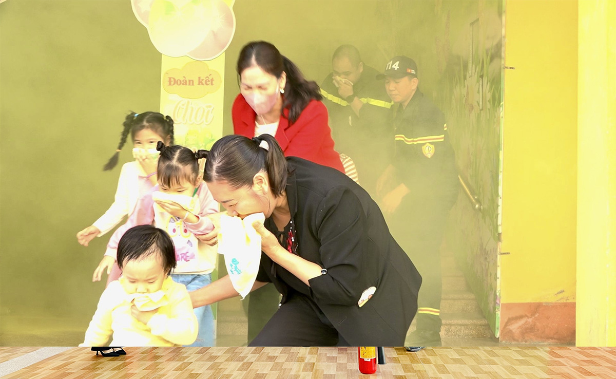 Phòng cháy chữa cháy trường mầm non