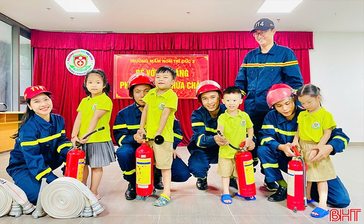 Phòng cháy chữa cháy trường mầm non