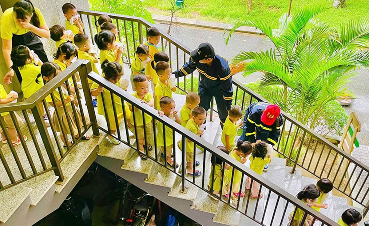 Phòng cháy chữa cháy trường mầm non