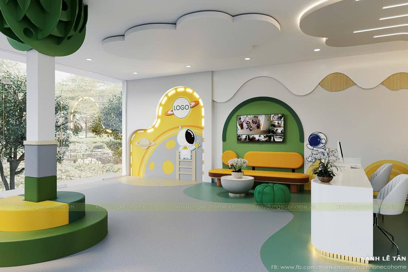 Trang trí mầm non đẹp