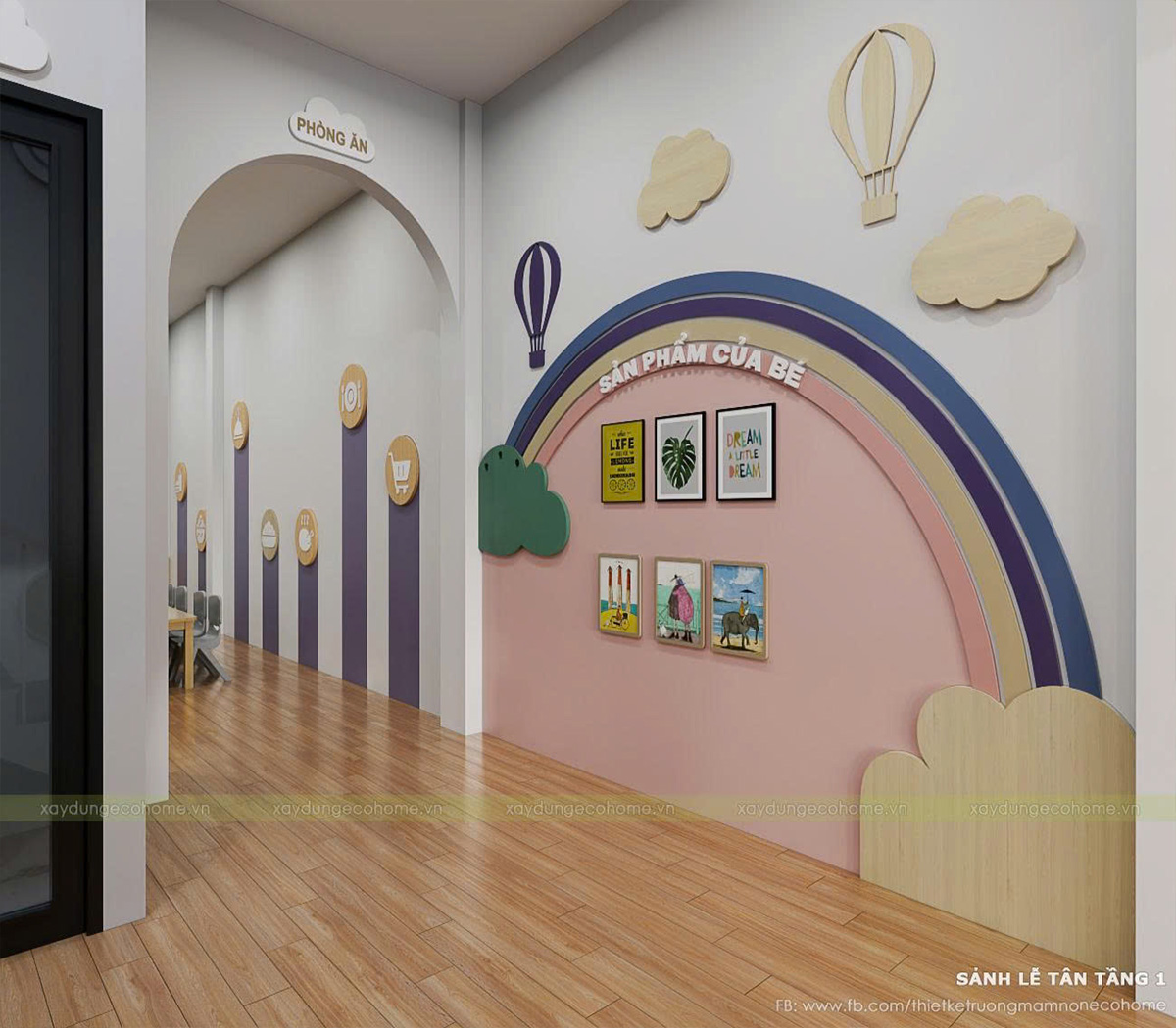 Trang trí mầm non mới nhất