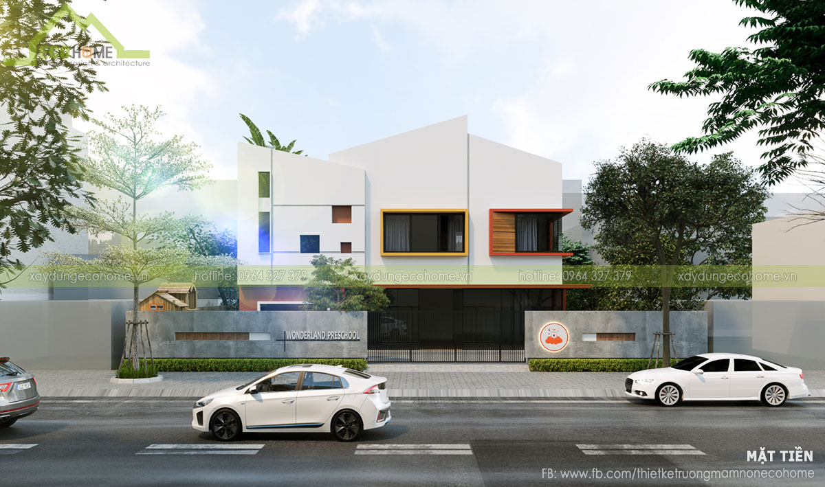 thiết kế thi công trọn gói Mầm Non