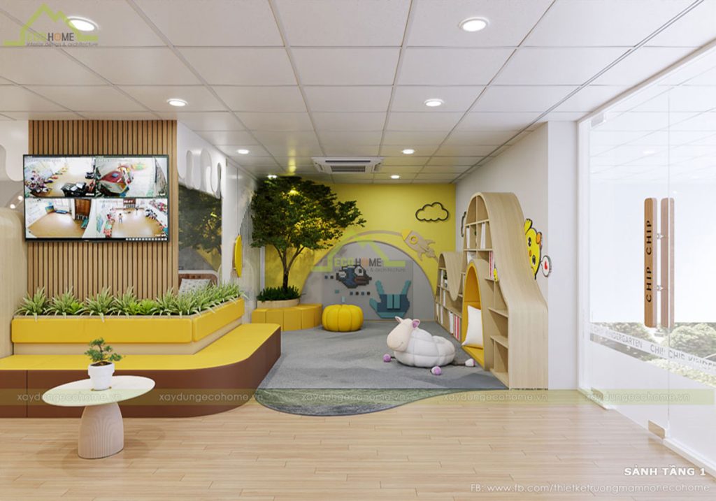 Thiết kế trường mầm non Chip Chip
