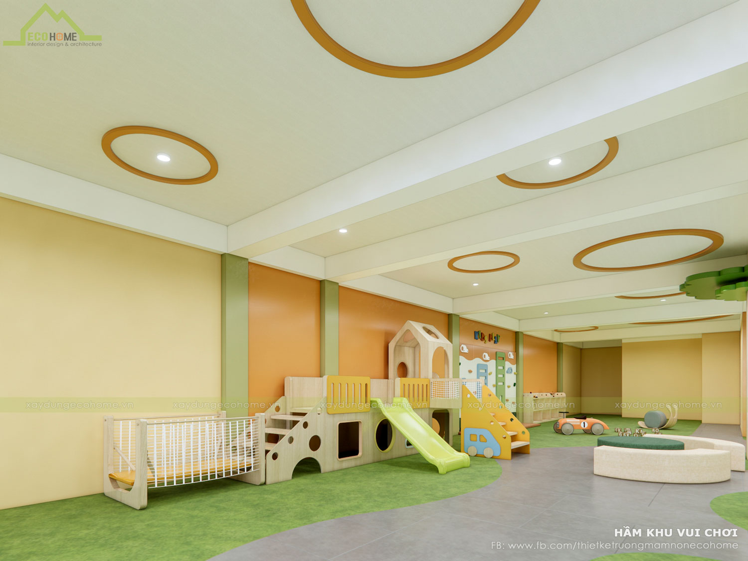 Thiết kế trường mầm non Emath