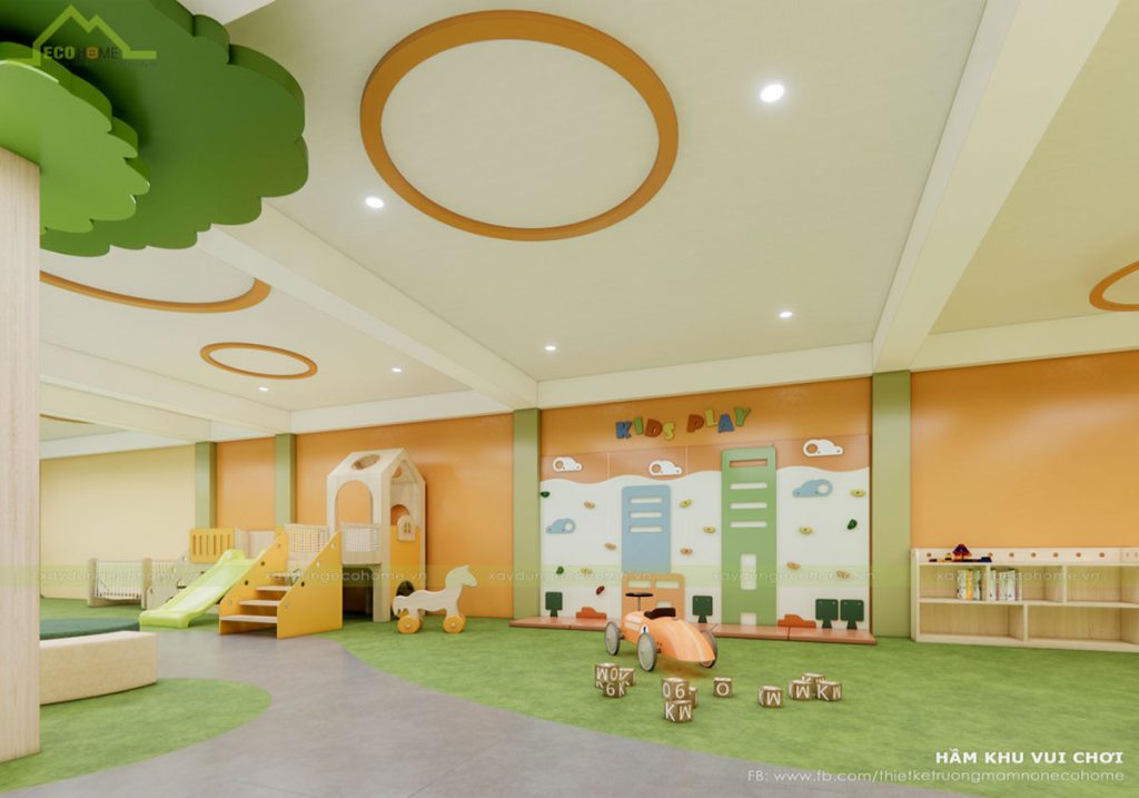 Thiết kế trường mầm non Emath