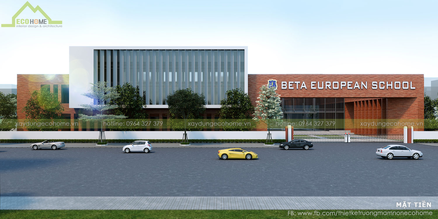 thiết kế trường mầm non quốc tế cho trẻ