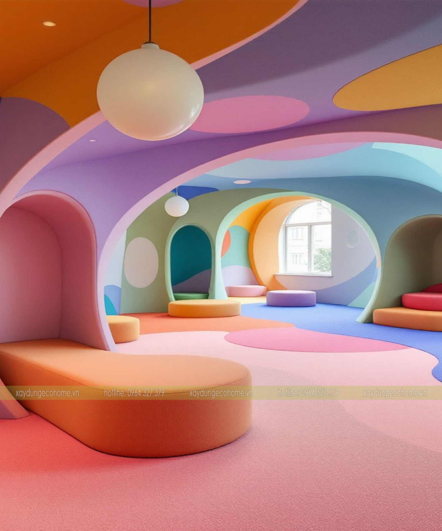 Thiết kế khu vui chơi trẻ em Bắc Ninh