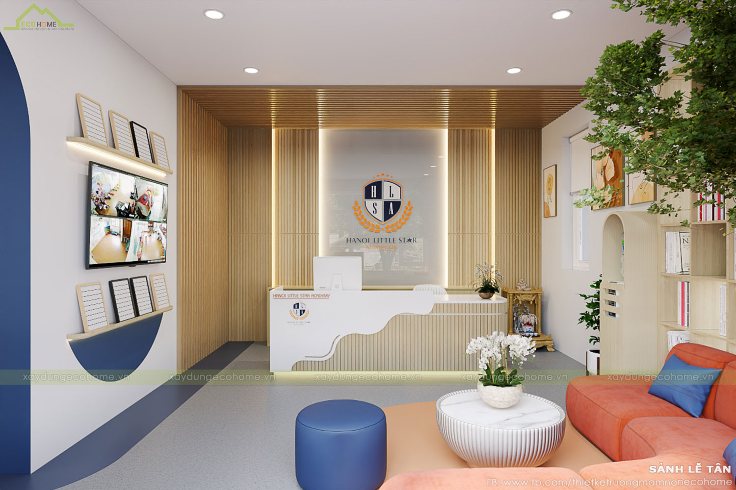 Thiết kế trường mầm non Hanoi Little Star