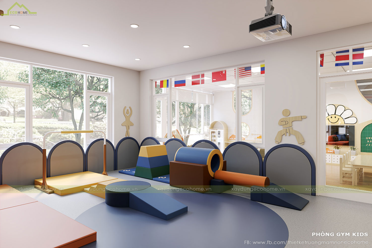 Thiết kế trường mầm non Hanoi Little Star