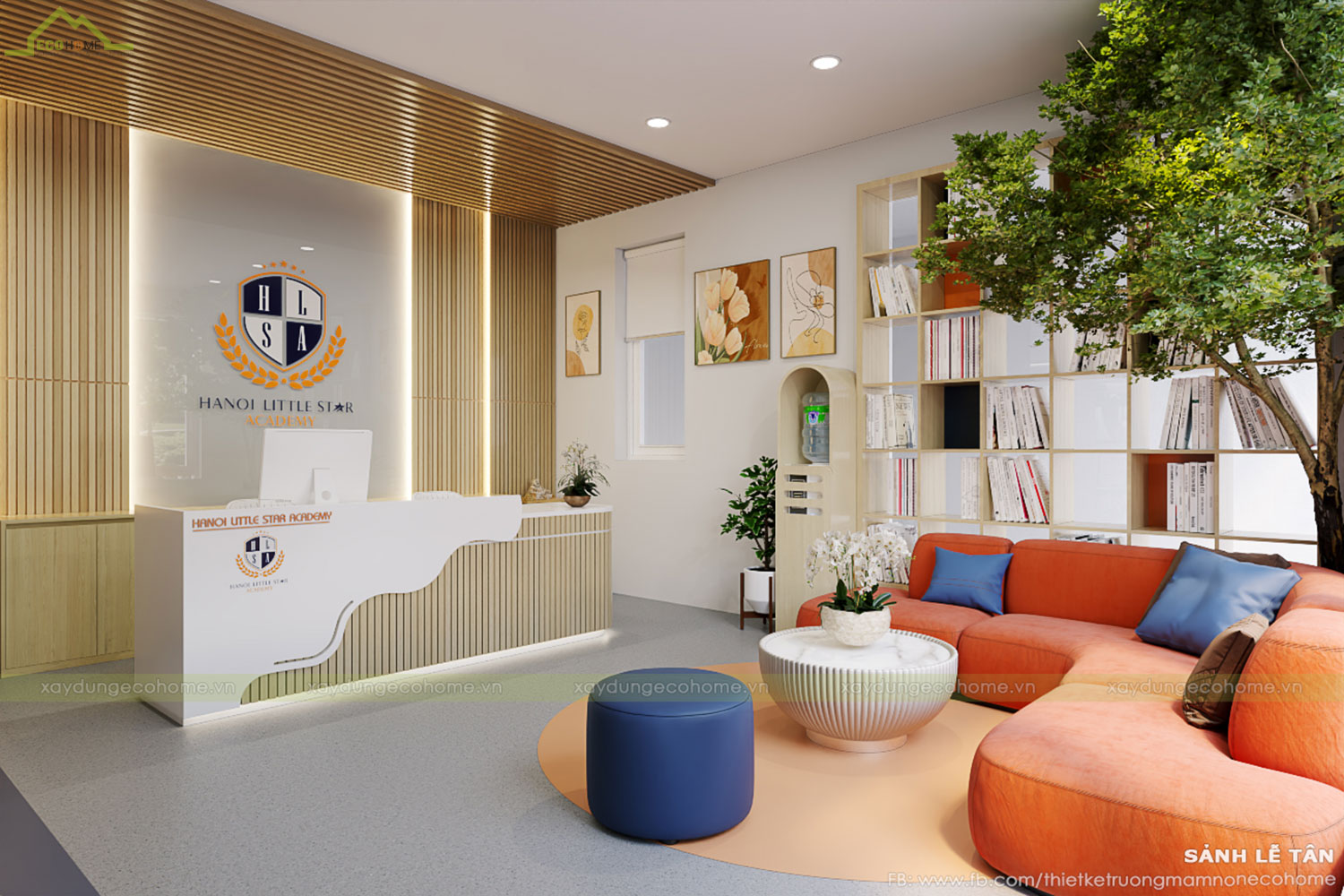 Thiết kế trường mầm non Hanoi Little Star