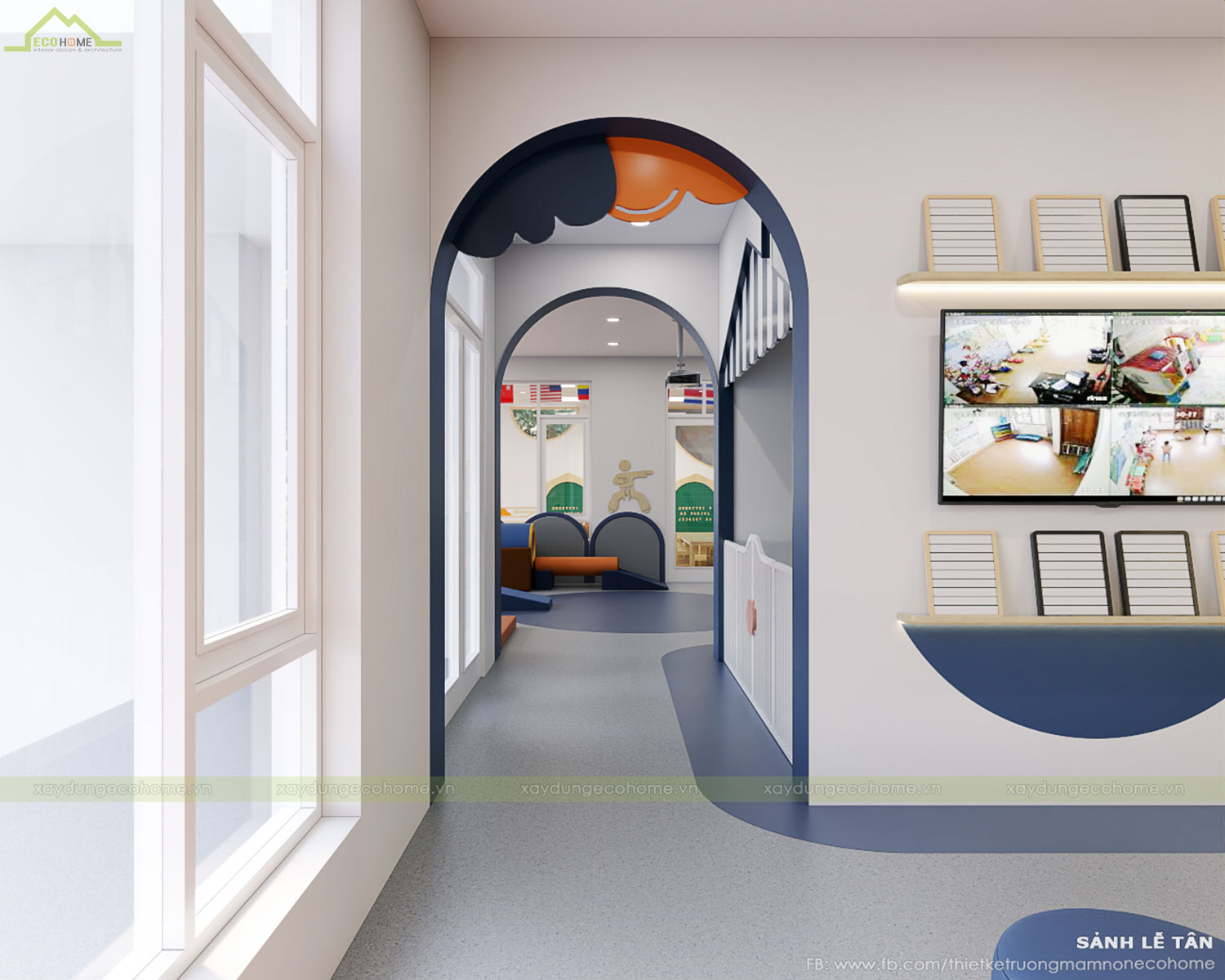 Thiết kế trường mầm non Hanoi Little Star