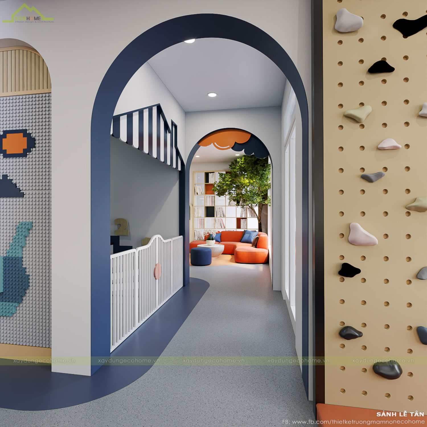 Thiết kế trường mầm non Hanoi Little Star