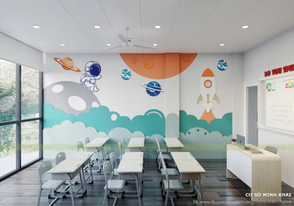 Thiết kế trung tâm ngoại ngữ Imap Thành Phố Hà Nội