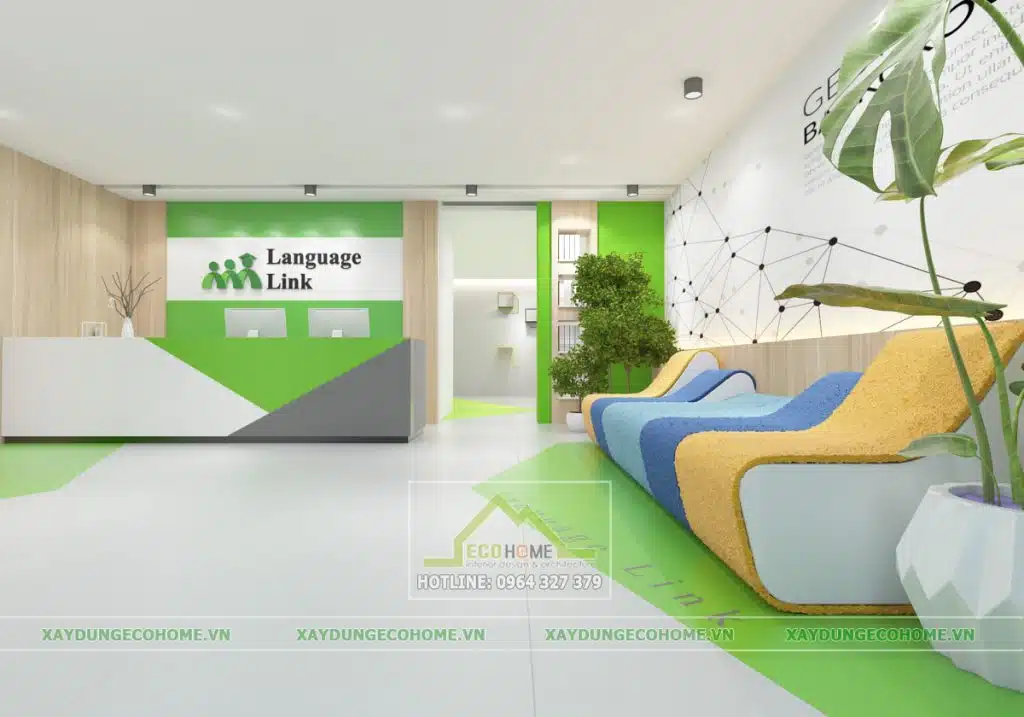 Thiết kế trung tâm ngoại ngữ tại nghệ an