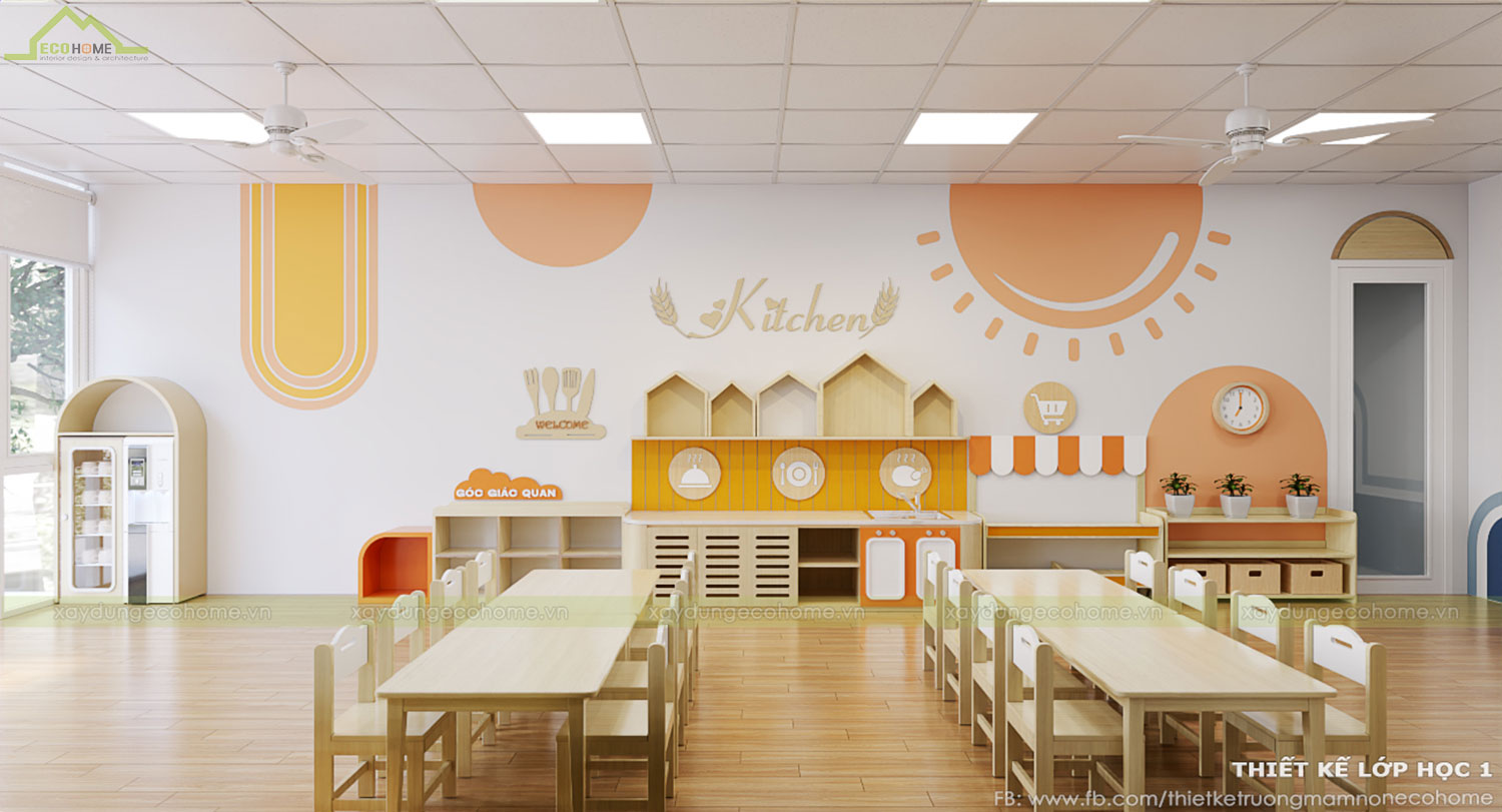 Thiết kế trường mầm non Hanoi Little Star