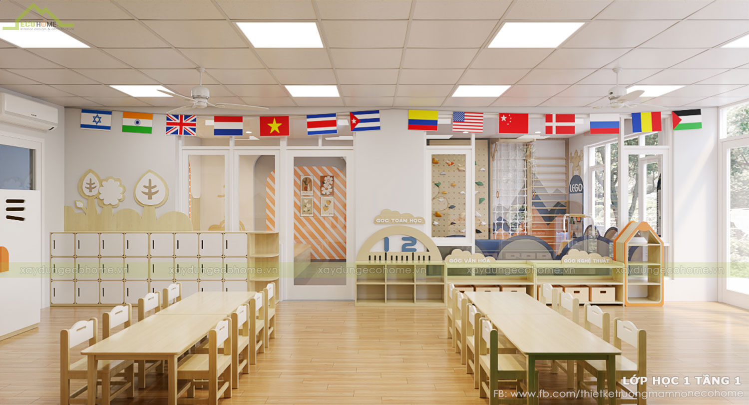 Thiết kế trường mầm non Hanoi Little Star