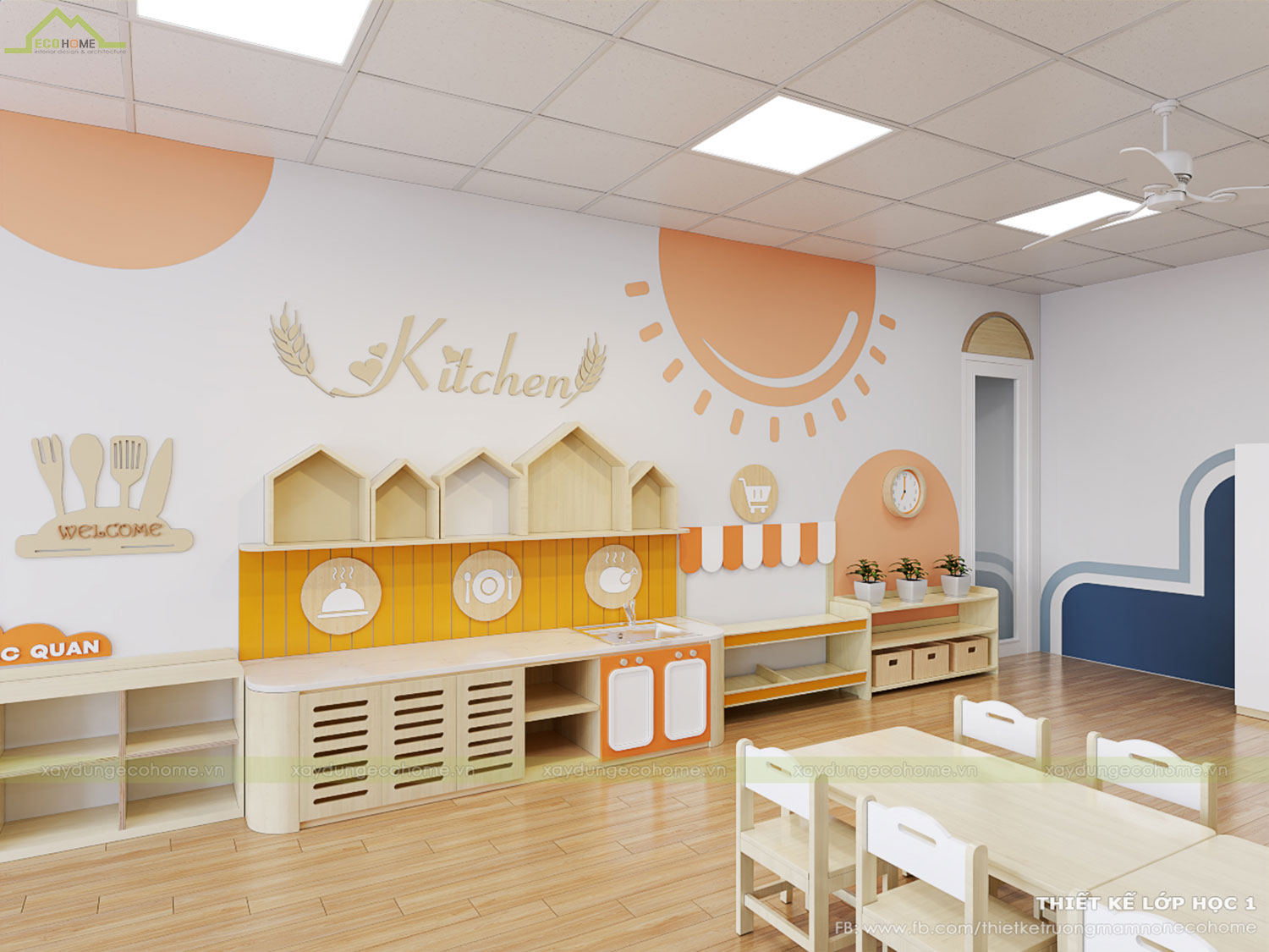 Thiết kế trường mầm non Hanoi Little Star