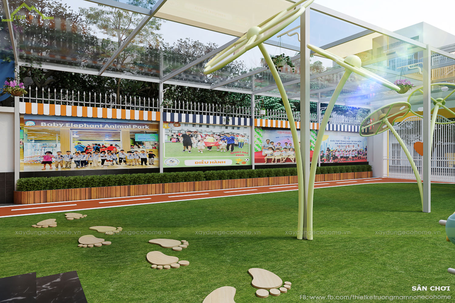 Thiết kế trường mầm non Hanoi Little Star