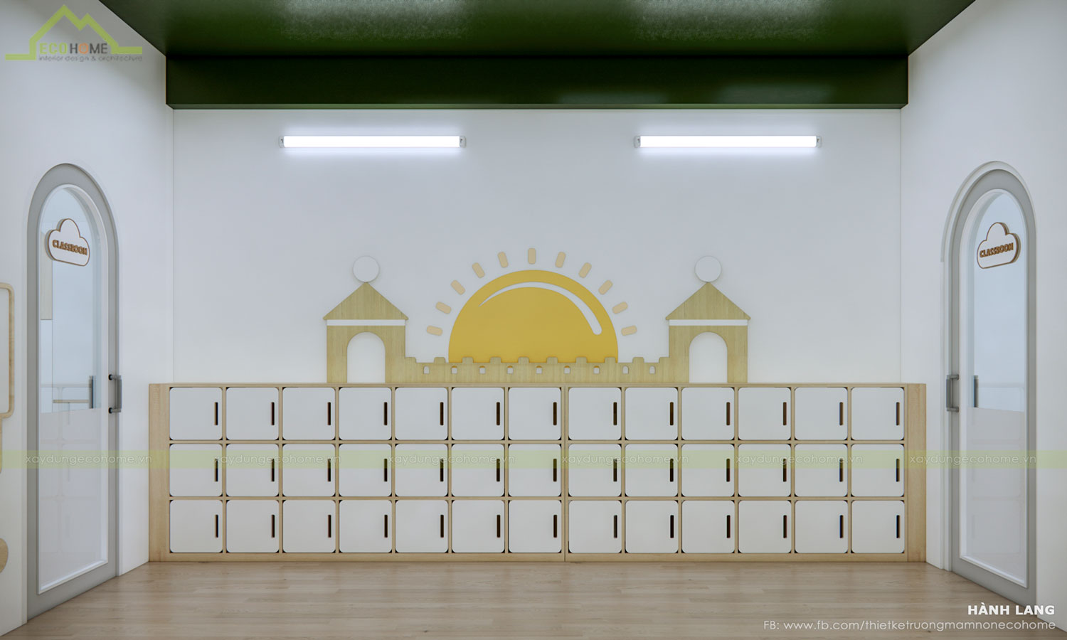 Thiết kế trường mầm non Lumi