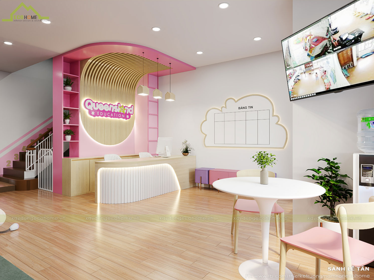 Thiết kế trường mầm non Qeen Land