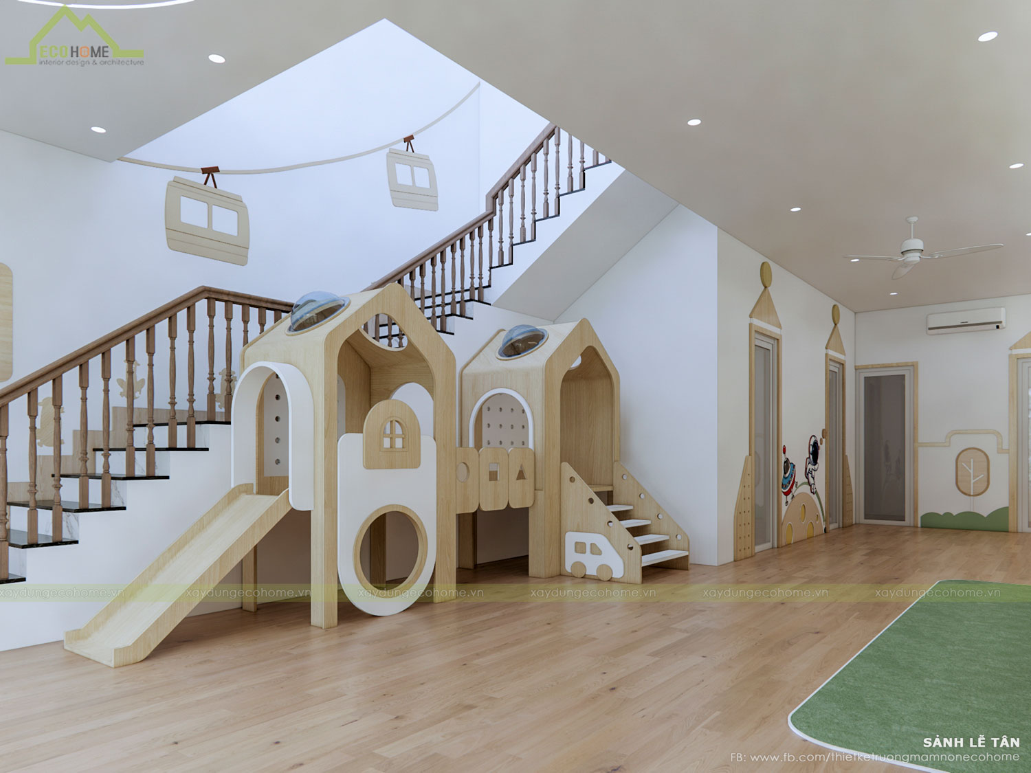 Thiết kế trường mầm non An Nhiên