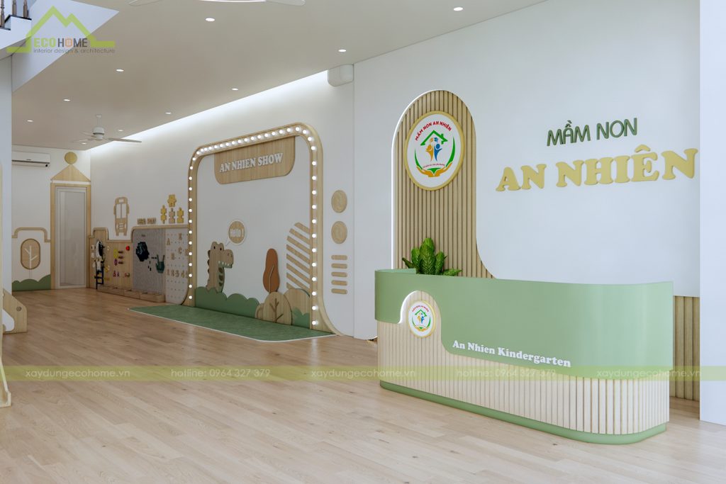 thiết kế trường mầm non an nhiên