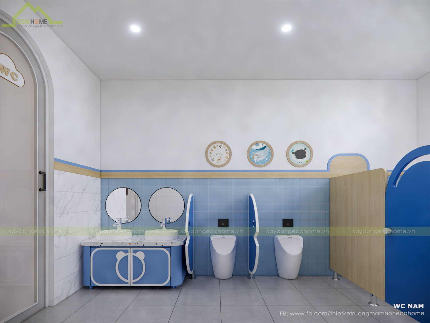 Thiết kế trường mầm non Erich