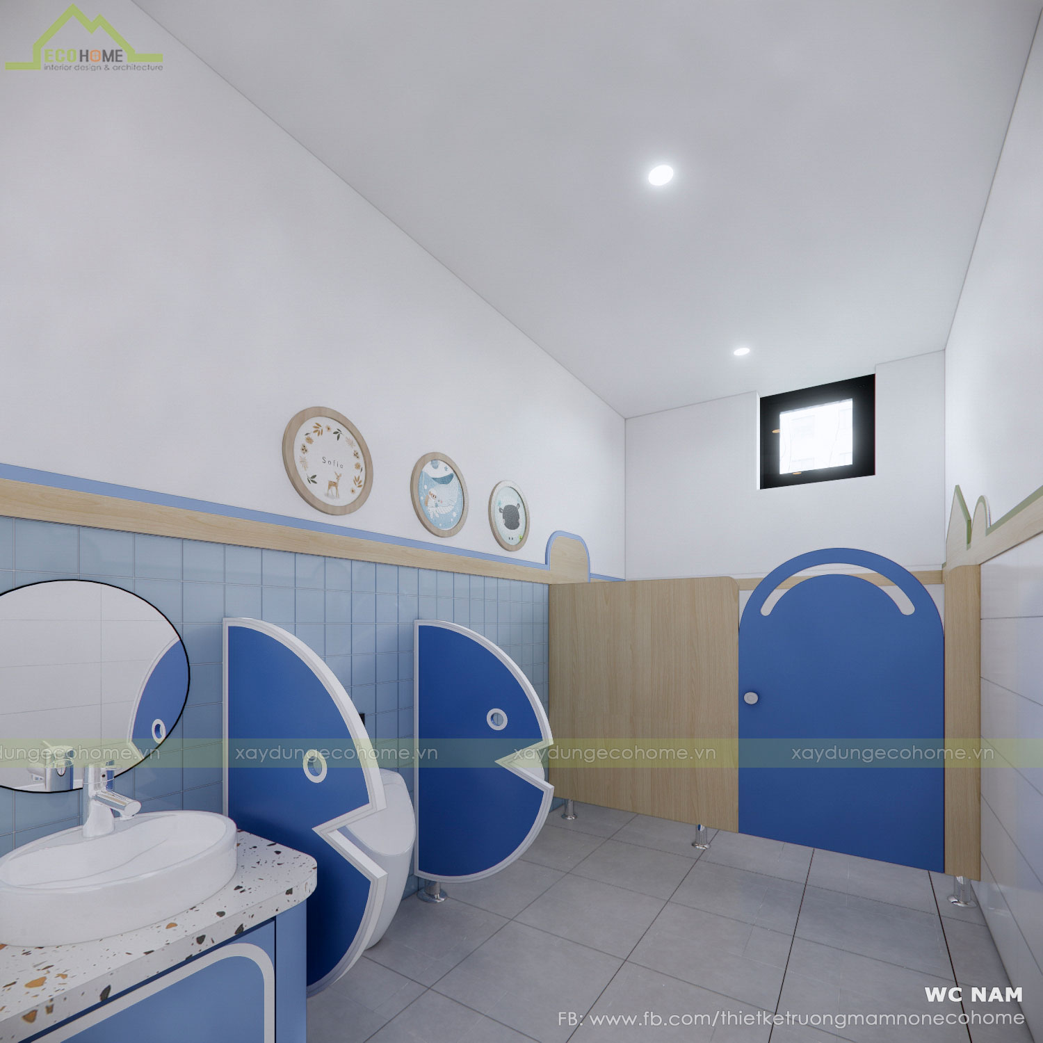 Thiết kế trường mầm non Erich