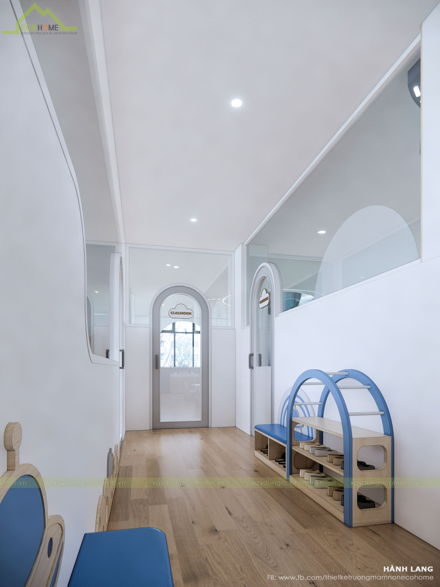 Thiết kế trường mầm non Erich