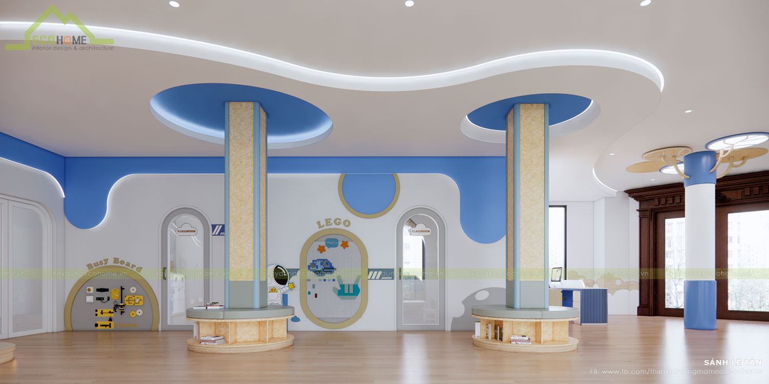 Thiết kế trường mầm non Erich