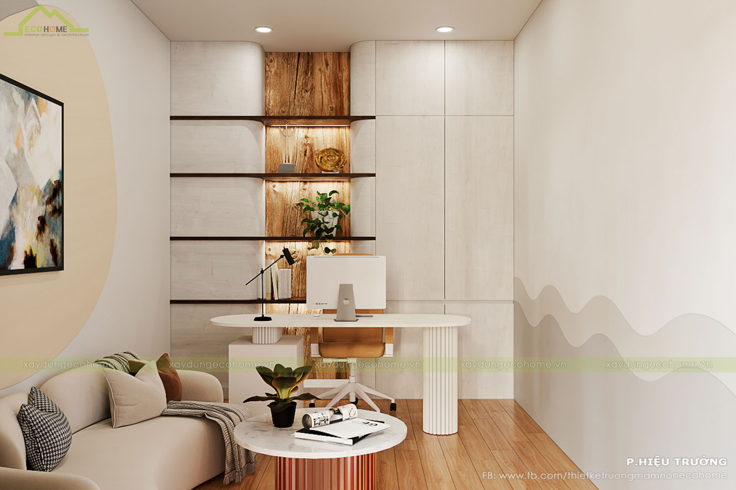 Thiết kế trường mầm non Kids World