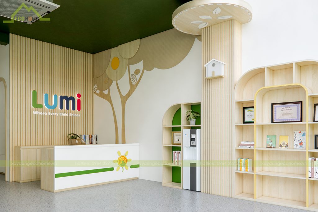 thiết kế trường mầm non lumi