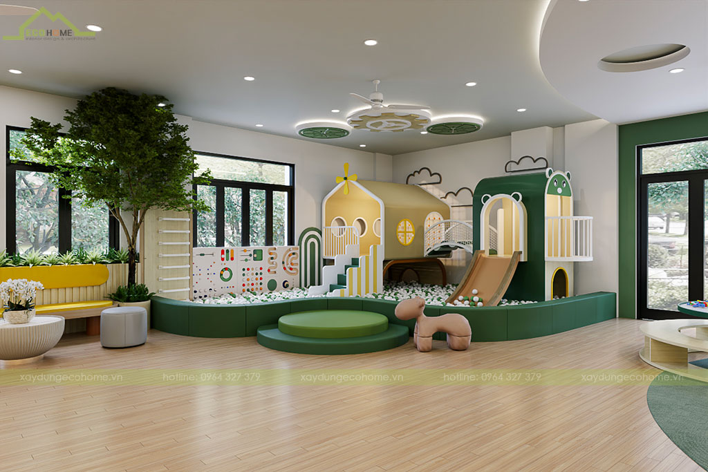 Thiết kế trường mâm non Ánh Dương