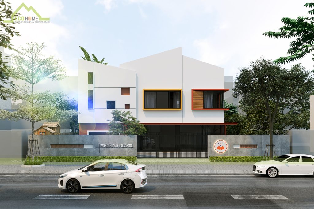 thiết kế thi công trọn gói Mầm Non