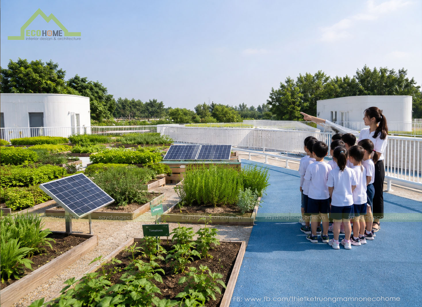Thiết kế trường liên cấp Bright Minds International Preschool