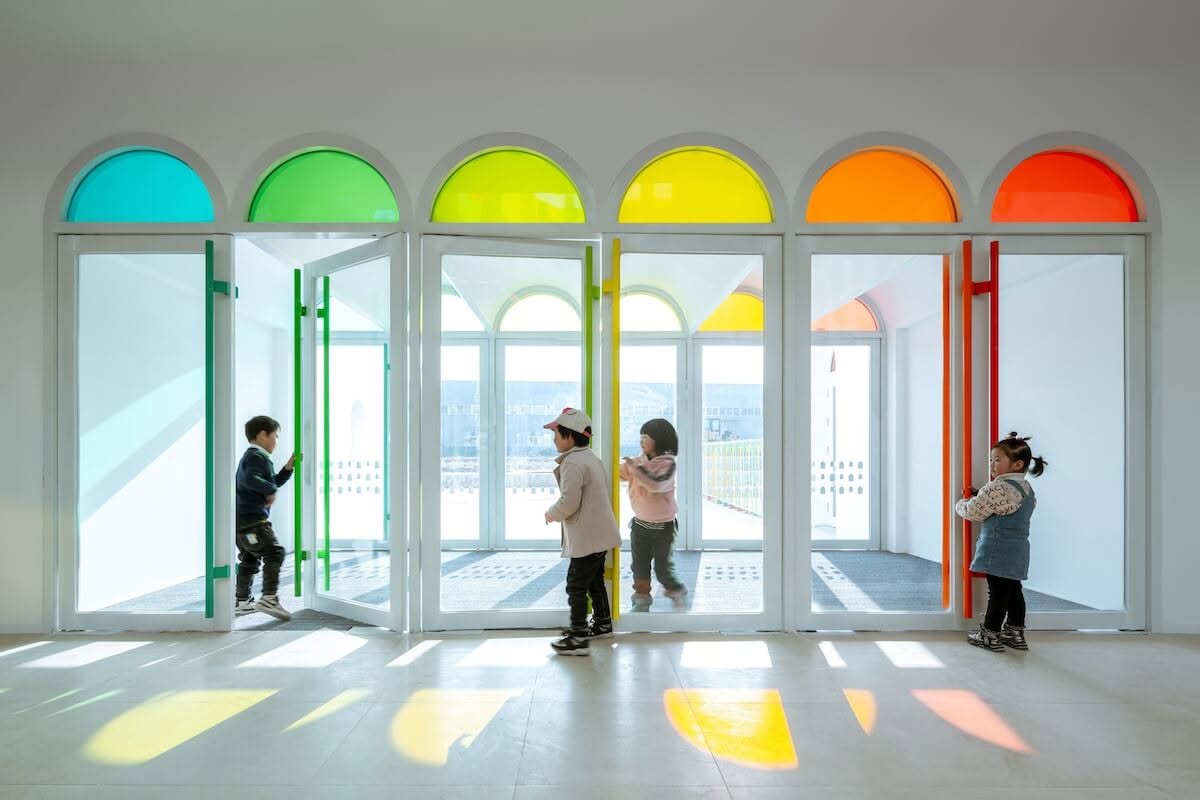 Thiết kế trường mầm non Rainbow