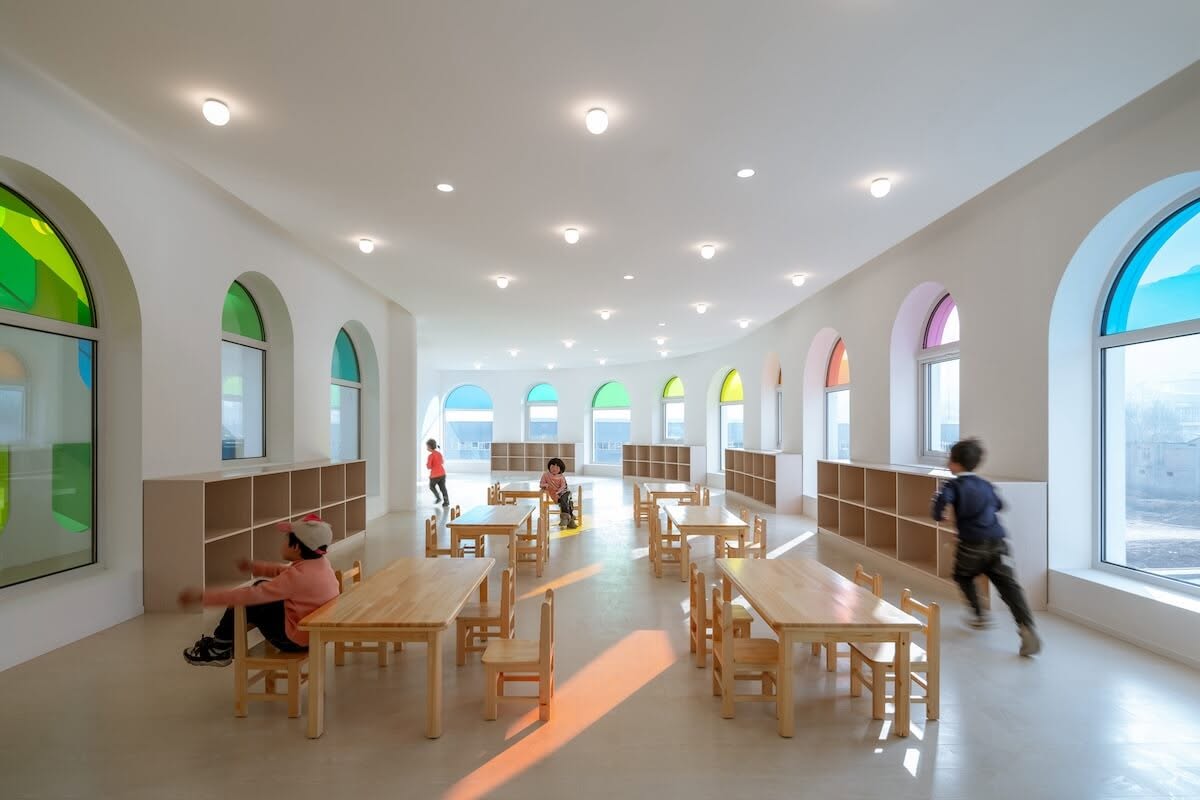 Thiết kế trường mầm non Rainbow
