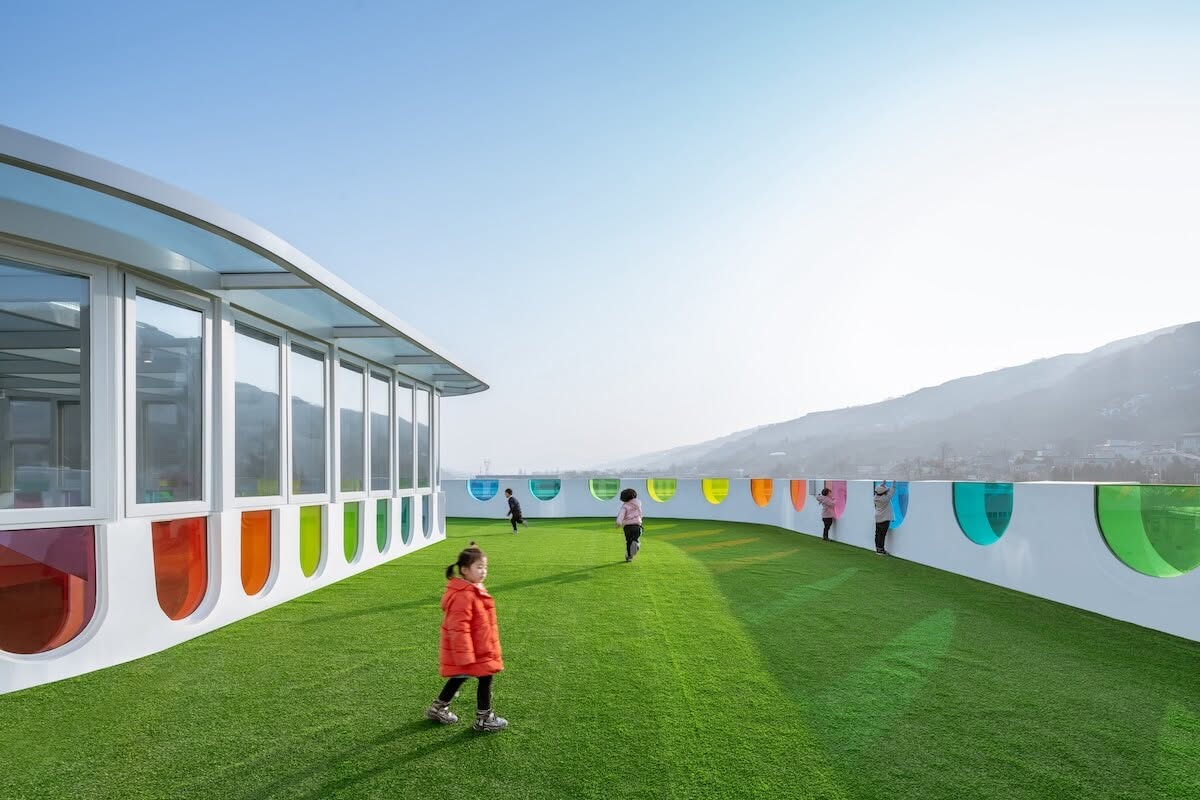 Thiết kế trường mầm non Rainbow