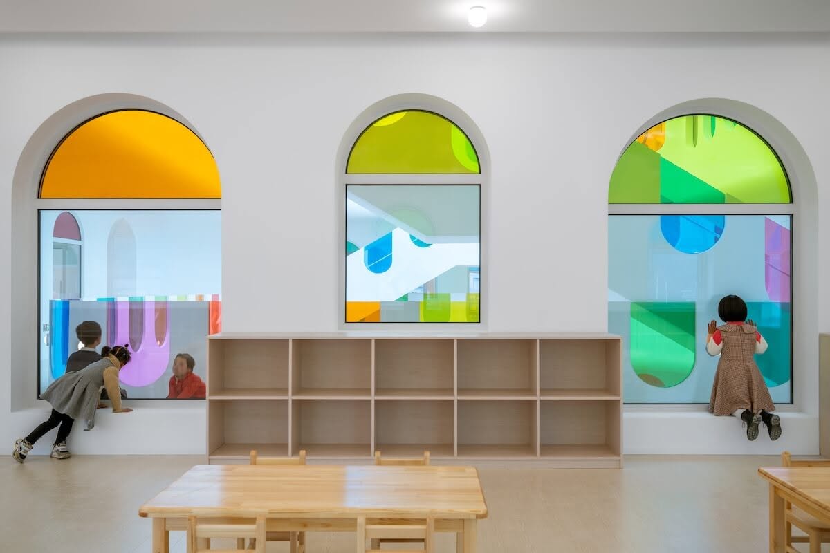 Thiết kế trường mầm non Rainbow
