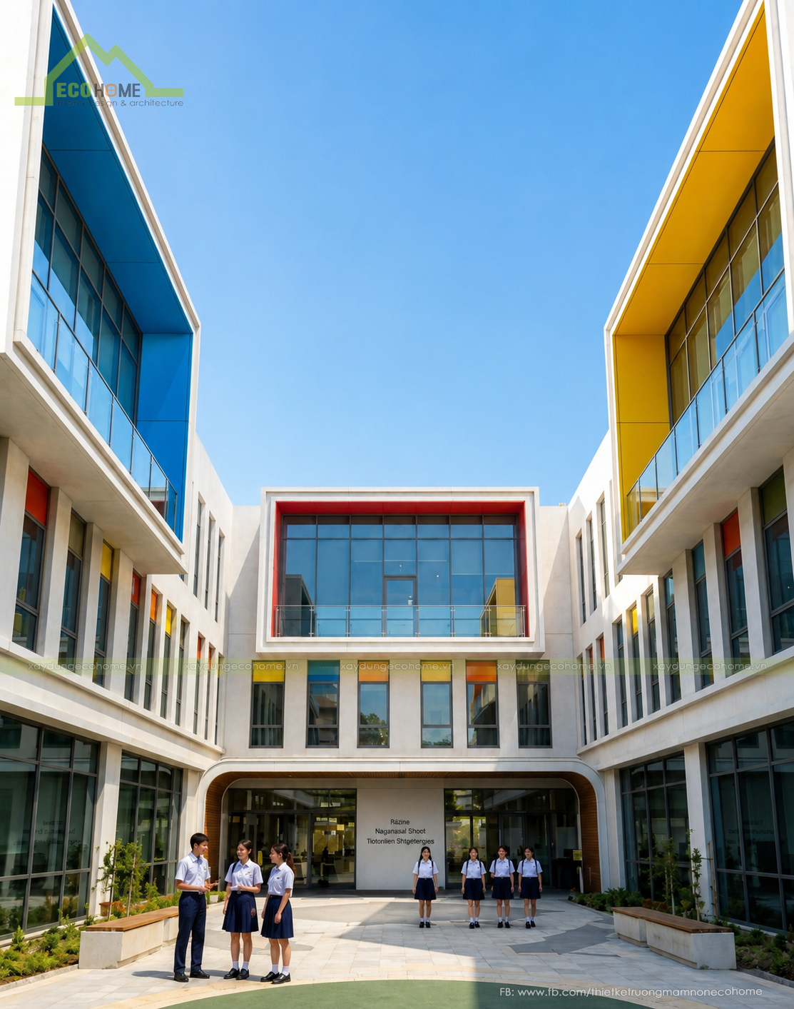 Thiết kế trường quốc tế